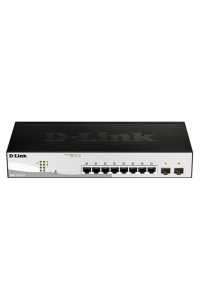 D-Link DGS-1210-10 Řízený L2 Gigabit Ethernet (10/100/1000) 1U Černá, Šedá Obrázok pre D-Link DGS-1210-10 Řízený L2 Gigabit Ethernet (10/100/1000) 1U Černá, Šedá