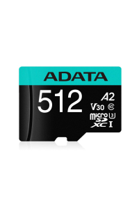 ADATA Premier Pro 512 GB MicroSDXC Třída 10 Obrázok pre ADATA Premier Pro 512 GB MicroSDXC Třída 10