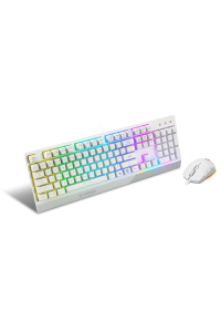 MSI VIGOR GK30 klávesnice Obsahuje myš Hraní USB QWERTY US Mezinárodní Bílá Obrázok pre MSI VIGOR GK30 klávesnice Obsahuje myš Hraní USB QWERTY US Mezinárodní Bílá