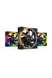 be quiet! Light Wings 120mm ARGB PWM Fan Black 3 Pack Obrázok pre be quiet! Light Wings 120mm ARGB PWM Fan Black 3 Pack