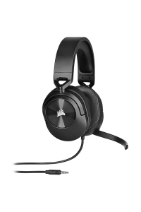 Corsair HS55 STEREO Sluchátka s mikrofonem Kabel Přes hlavu Hraní Tmavě šedá Obrázok pre Corsair HS55 STEREO Sluchátka s mikrofonem Kabel Přes hlavu Hraní Tmavě šedá