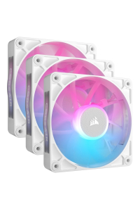 Corsair iCUE LINK RX120 RGB Počítačová skříň Ventilátor 12 cm Bílá 3 kusů Obrázok pre Corsair iCUE LINK RX120 RGB Počítačová skříň Ventilátor 12 cm Bílá 3 kusů