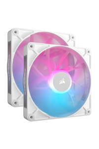 Corsair iCUE LINK RX140 RGB Počítačová skříň Ventilátor 14 cm Bílá 2 kusů Obrázok pre Corsair iCUE LINK RX140 RGB Počítačová skříň Ventilátor 14 cm Bílá 2 kusů