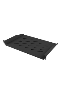 Obrázok pre Lanberg AK-1008-B police pro 19'' stojany 450/600/800mm (1U, 483x315mm, nosnost do 20kg) černá