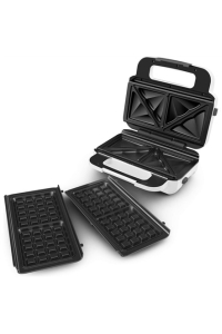 Obrázok pre Tefal Snack XL SW7011 sendvičovač 850 W Bílá, Nerezová ocel