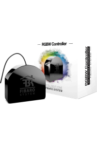 Fibaro RGBW Controller 2 Bezdrátový Černá Obrázok pre Fibaro RGBW Controller 2 Bezdrátový Černá