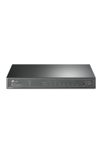 Obrázok pre TP-Link JetStream TL-SG2008P síťový přepínač Řízený L2/L2+ Gigabit Ethernet (10/100/1000) Podpora napájení po Ethernetu (PoE) Černá