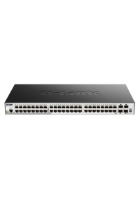 D-Link DGS-1510-52X síťový přepínač Řízený L3 Gigabit Ethernet (10/100/1000) 1U Černá Obrázok pre D-Link DGS-1510-52X síťový přepínač Řízený L3 Gigabit Ethernet (10/100/1000) 1U Černá