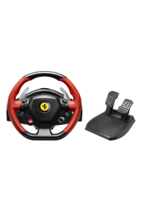 Thrustmaster Ferrari 458 Spider Černá, Červená USB Volant + Pedály Xbox One Obrázok pre Thrustmaster Ferrari 458 Spider Černá, Červená USB Volant + Pedály Xbox One