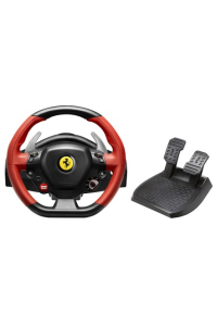 Thrustmaster Ferrari 458 Spider Černá, Červená USB Volant + Pedály Xbox One Obrázok pre Thrustmaster Ferrari 458 Spider Černá, Červená USB Volant + Pedály Xbox One