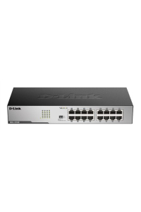 D-Link DGS-1016D/E síťový přepínač Nespravované Černá, Metalická Obrázok pre D-Link DGS-1016D/E síťový přepínač Nespravované Černá, Metalická