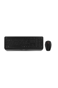 CHERRY Gentix Desktop klávesnice Obsahuje myš Kancelář RF bezdrátový švýcarský Černá Obrázok pre CHERRY Gentix Desktop klávesnice Obsahuje myš Kancelář RF bezdrátový švýcarský Černá
