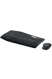 Obrázok pre Logitech 920-008221 klávesnice Obsahuje myš Univerzální RF bezdrátové + Bluetooth QWERTZ Německý Černá
