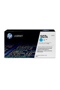 HP 507A Azurová originální tonerová kazeta LaserJet Obrázok pre HP 507A Azurová originální tonerová kazeta LaserJet