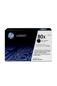 HP 80X Černá originální tonerová kazeta LaserJet s vysokou výtěžností Obrázok pre HP 80X Černá originální tonerová kazeta LaserJet s vysokou výtěžností