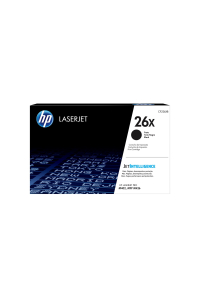HP 26X Černá originální tonerová kazeta LaserJet s vysokou výtěžností Obrázok pre HP 26X Černá originální tonerová kazeta LaserJet s vysokou výtěžností