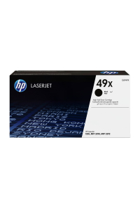 HP 49X Černá originální tonerová kazeta LaserJet s vysokou výtěžností Obrázok pre HP 49X Černá originální tonerová kazeta LaserJet s vysokou výtěžností