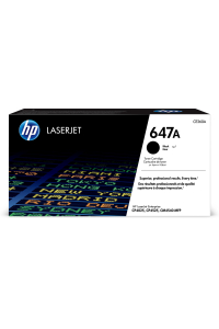 HP 647A Černá originální tonerová kazeta LaserJet Obrázok pre HP 647A Černá originální tonerová kazeta LaserJet