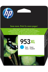 HP 953XL Azurová originální inkoustová kazeta s vysokou výtěžností Obrázok pre HP 953XL Azurová originální inkoustová kazeta s vysokou výtěžností