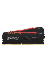 Obrázok pre Kingston Technology FURY Beast 32GB 3200MT/s DDR4 CL16 DIMM (Kit of 2) RGB