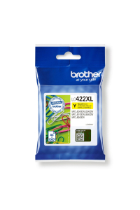 Brother LC-422XLY inkoustová náplň 1 kusů Originální Žlutá Obrázok pre Brother LC-422XLY inkoustová náplň 1 kusů Originální Žlutá