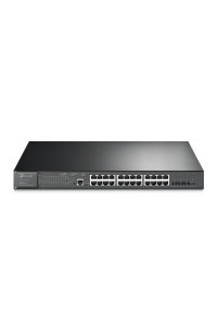 TP-Link Omada SG3428XMP síťový přepínač Řízený L2+ Gigabit Ethernet (10/100/1000) Podpora napájení po Ethernetu (PoE) 1U Černá Obrázok pre TP-Link Omada SG3428XMP síťový přepínač Řízený L2+ Gigabit Ethernet (10/100/1000) Podpora napájení po Ethernetu (PoE) 1U Černá