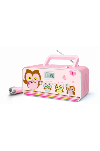 Muse M-29KP přenosný stereofonní systém Digitální 1 W FM, MW, PLL Vícebarevný MP3 přehrávač Obrázok pre Muse M-29KP přenosný stereofonní systém Digitální 1 W FM, MW, PLL Vícebarevný MP3 přehrávač