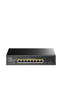 Cudy GS1008PS2 síťový přepínač Nespravované Gigabit Ethernet (10/100/1000) Podpora napájení po Ethernetu (PoE) Černá Obrázok pre Cudy GS1008PS2 síťový přepínač Nespravované Gigabit Ethernet (10/100/1000) Podpora napájení po Ethernetu (PoE) Černá