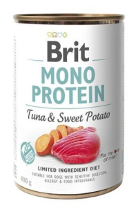 Obrázok pre BRIT Mono Protein Tuna with sweet potato - mokré krmivo pro psy - 400g