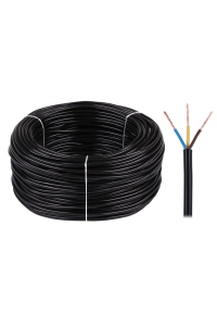 Electrical cable OMY 3x0,75 300/300V black Obrázok pre Electrical cable OMY 3x0,75 300/300V black