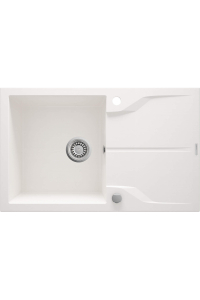 1-bowl granite sink with drainer - mounted flush with the worktop Obrázok pre 1-bowl granite sink with drainer - mounted flush with the worktop