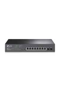 TP-Link Omada TL-SG2210MP Řízený L2/L2+ Gigabit Ethernet (10/100/1000) Podpora napájení po Ethernetu (PoE) 1U Černá Obrázok pre TP-Link Omada TL-SG2210MP Řízený L2/L2+ Gigabit Ethernet (10/100/1000) Podpora napájení po Ethernetu (PoE) 1U Černá