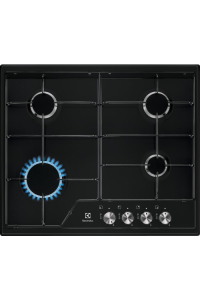 Obrázok pre Electrolux EGS6424K varná deska Černá Vestavěné 60 cm Plynový 4 zóna/zón