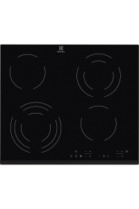 Obrázok pre Electrolux EHF6343FOK varná deska Černá Vestavěné 60 cm Keramický 4 zóna/zón