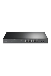 Obrázok pre TP-Link TL-SG1218MPE Řízený L2 Gigabit Ethernet (10/100/1000) Podpora napájení po Ethernetu (PoE) 1U Černá