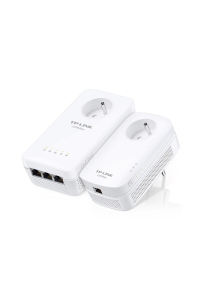 TP-Link TL-WPA8631P KIT síťový adaptér Powerline 300 Mbit/s Připojení na síť Ethernet Wi-Fi Bílá 2 kusů Obrázok pre TP-Link TL-WPA8631P KIT síťový adaptér Powerline 300 Mbit/s Připojení na síť Ethernet Wi-Fi Bílá 2 kusů