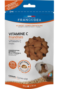 Obrázok pre FRANCODEX Vitamin C treats - pamlsek pro morčata - 50g