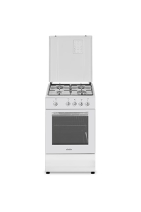 Obrázok pre Simfer | Cooker | 4401SGRBB.1 | Hob type Gas | Oven type Gas | White | Width 50 cm | Depth 55 cm | 49 L