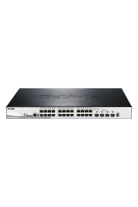 D-Link DGS-1510-28XMP Řízený L2/L3 Gigabit Ethernet (10/100/1000) Podpora napájení po Ethernetu (PoE) Černá, Šedá Obrázok pre D-Link DGS-1510-28XMP Řízený L2/L3 Gigabit Ethernet (10/100/1000) Podpora napájení po Ethernetu (PoE) Černá, Šedá