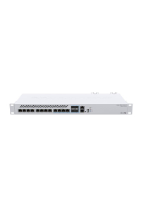 Obrázok pre Mikrotik CRS312-4C+8XG-RM síťový přepínač Řízený L3 10G Ethernet (100/1000/10000) 1U Bílá