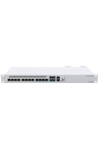 Obrázok pre Mikrotik CRS312-4C+8XG-RM síťový přepínač Řízený L3 10G Ethernet (100/1000/10000) 1U Bílá