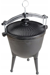 Obrázok pre MASTER GRILL CAST IRON HUNTING CAULDRON MG629