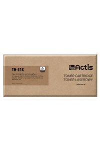 Actis Tonerová kazeta TH-51X (náhradní HP 51X Q7551X; standardní; 13000 stran; černá) Obrázok pre Actis Tonerová kazeta TH-51X (náhradní HP 51X Q7551X; standardní; 13000 stran; černá)