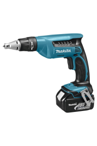 Makita DFS451RFJ AKU/rázový šroubovák 4000 ot/min Černá, Modrá Obrázok pre Makita DFS451RFJ AKU/rázový šroubovák 4000 ot/min Černá, Modrá