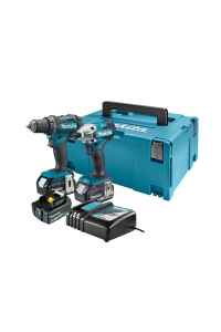 Obrázok pre Kombinovaná sada MAKITA 18V 3x5,0Ah MAKPAC DLX2339JX1