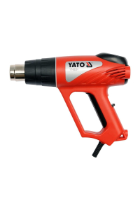 Yato YT-82291 tepelná pistole Horkovzdušná pistole 500 l/min 550 °C 2000 W Černá, Červená Obrázok pre Yato YT-82291 tepelná pistole Horkovzdušná pistole 500 l/min 550 °C 2000 W Černá, Červená