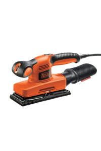 Black & Decker KA320EKA-QS přenosná bruska Vibrační bruska 15000 ot/min Oranžová 240 W Obrázok pre Black & Decker KA320EKA-QS přenosná bruska Vibrační bruska 15000 ot/min Oranžová 240 W