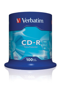 Obrázok pre Verbatim CD-R Extra Protection 700 MB 52x 100 kusů