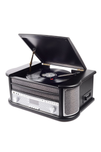Denver MRD-51 BLACK gramofon Černá Automatický Obrázok pre Denver MRD-51 BLACK gramofon Černá Automatický