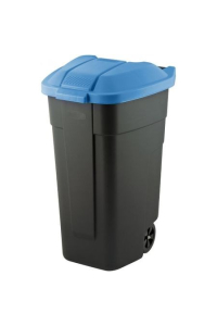 Obrázok pre CURVER KOSZ NA ODPADY CZARNY 110L... /POKRYWA NIEBIESKA